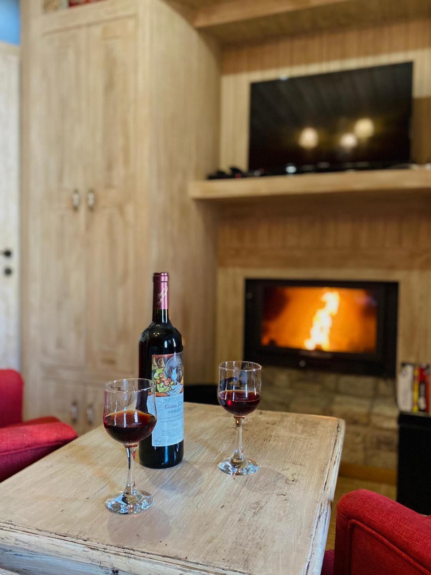 Alexandros Guesthouse Aráhova Kültér fotó